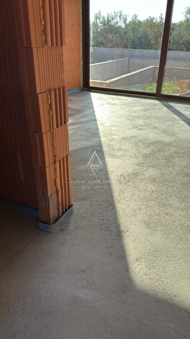 Istra, Vabriga: Moderna vila pogled morje in bazen