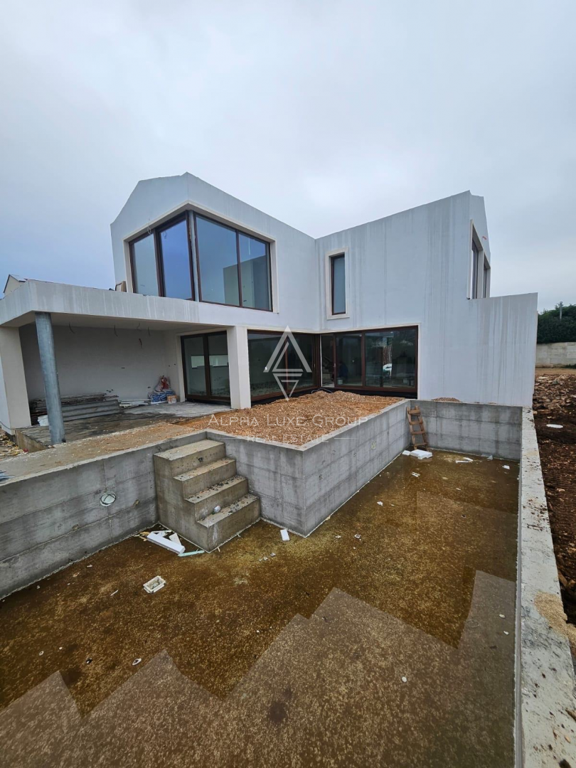 Istra, Vabriga: Moderna vila pogled morje in bazen