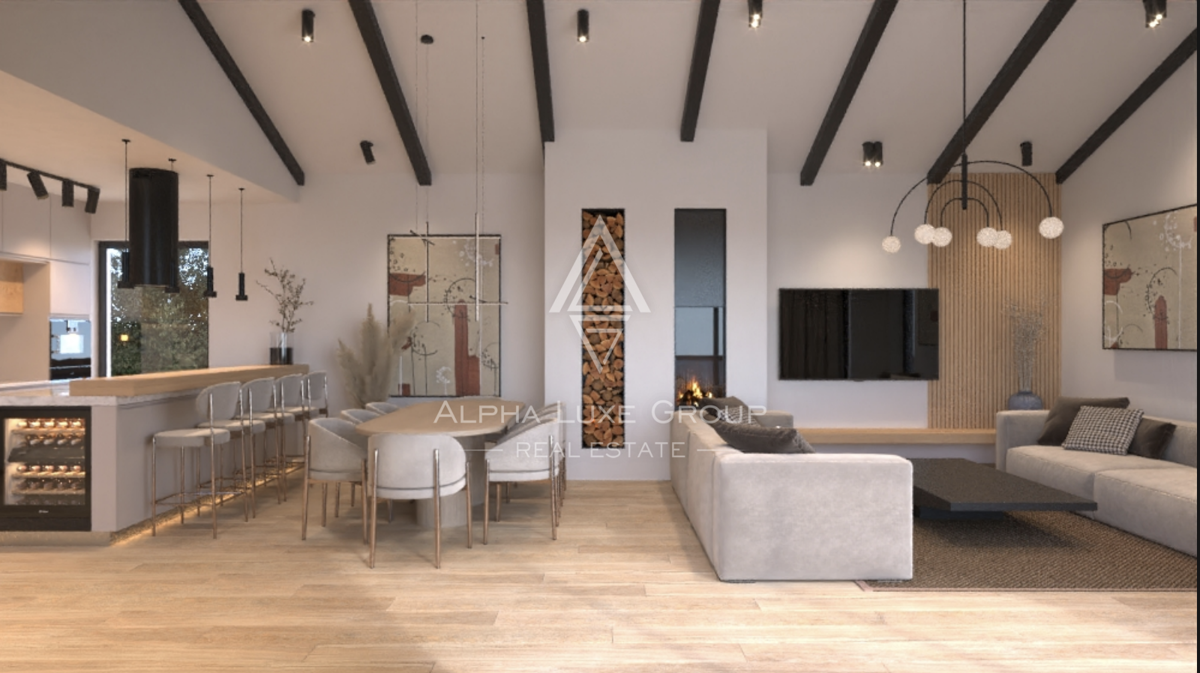 Istra, Baderna: Gradbeno zemljišče 808 m2 razvoj