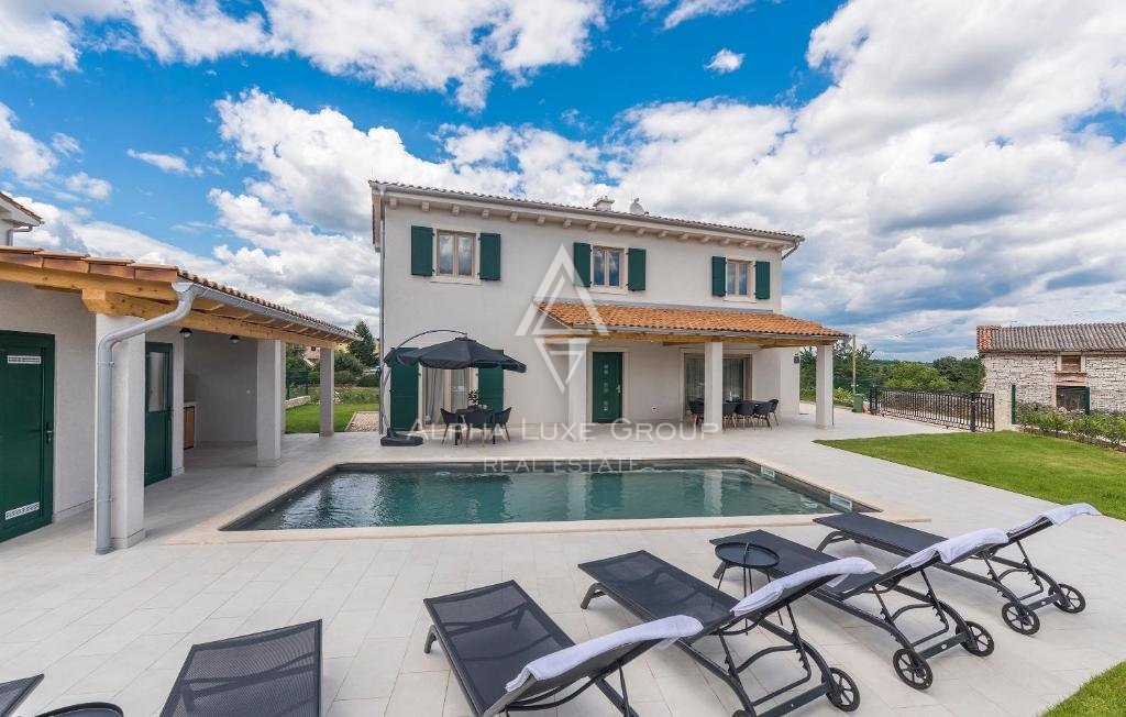 Barban, Istra - Razkošna vila z bazenom in dodatnimi objekti