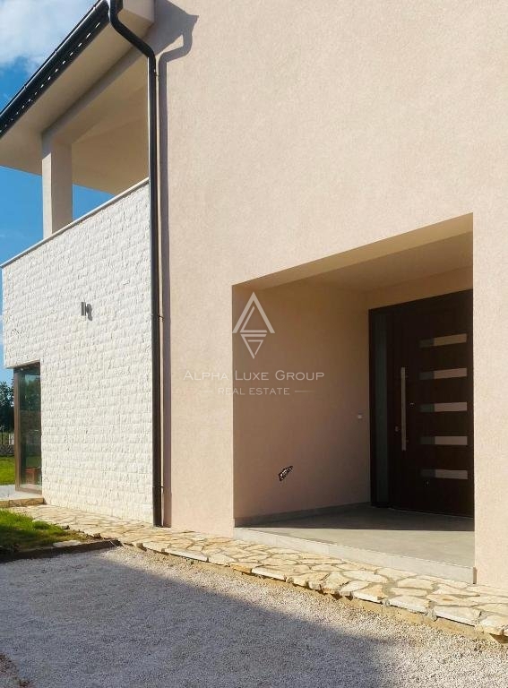 Labin, Istra: Vrhunska moderna vila z bazenom in obsežnim vrtom