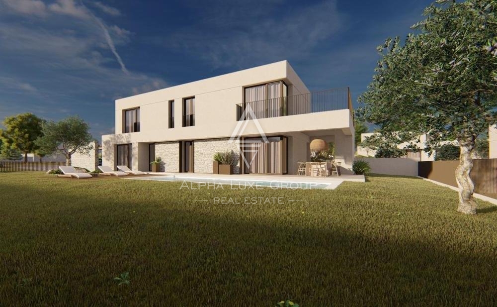 Moderna vila z bazenom v izgradnji, Istra, Poreč