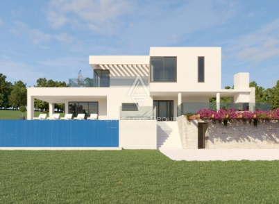 Luksuzna vila v izgradnji z bazenom, Istra, Vižinada
