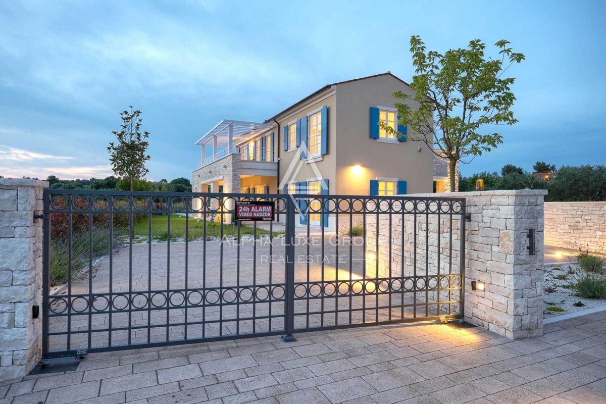 Moderna kamnita vila s pogledom na morje in bazen, ISTRA, Medulin