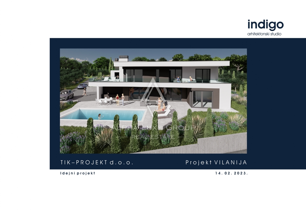 Umag, Istra: Luksuzna vila z razgledom na morje