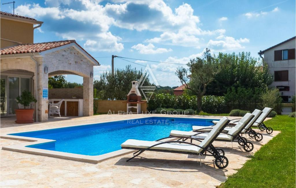 Istra, Sveti Lovreč: Udobna hiša z bazenom