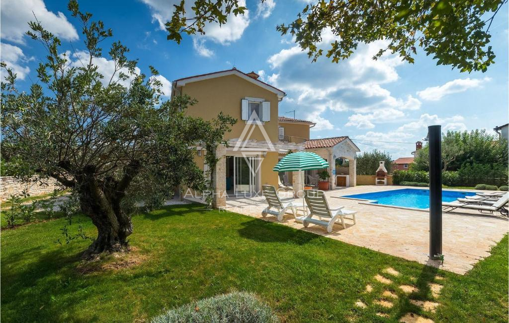 Istra, Sveti Lovreč: Udobna hiša z bazenom