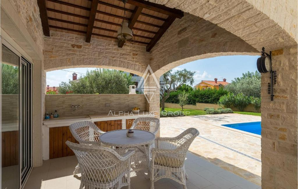 Istra, Sveti Lovreč: Udobna hiša z bazenom