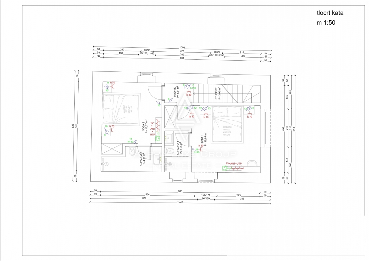 Istra, Poreč – Obnovljena kamnita hiša z vrtom