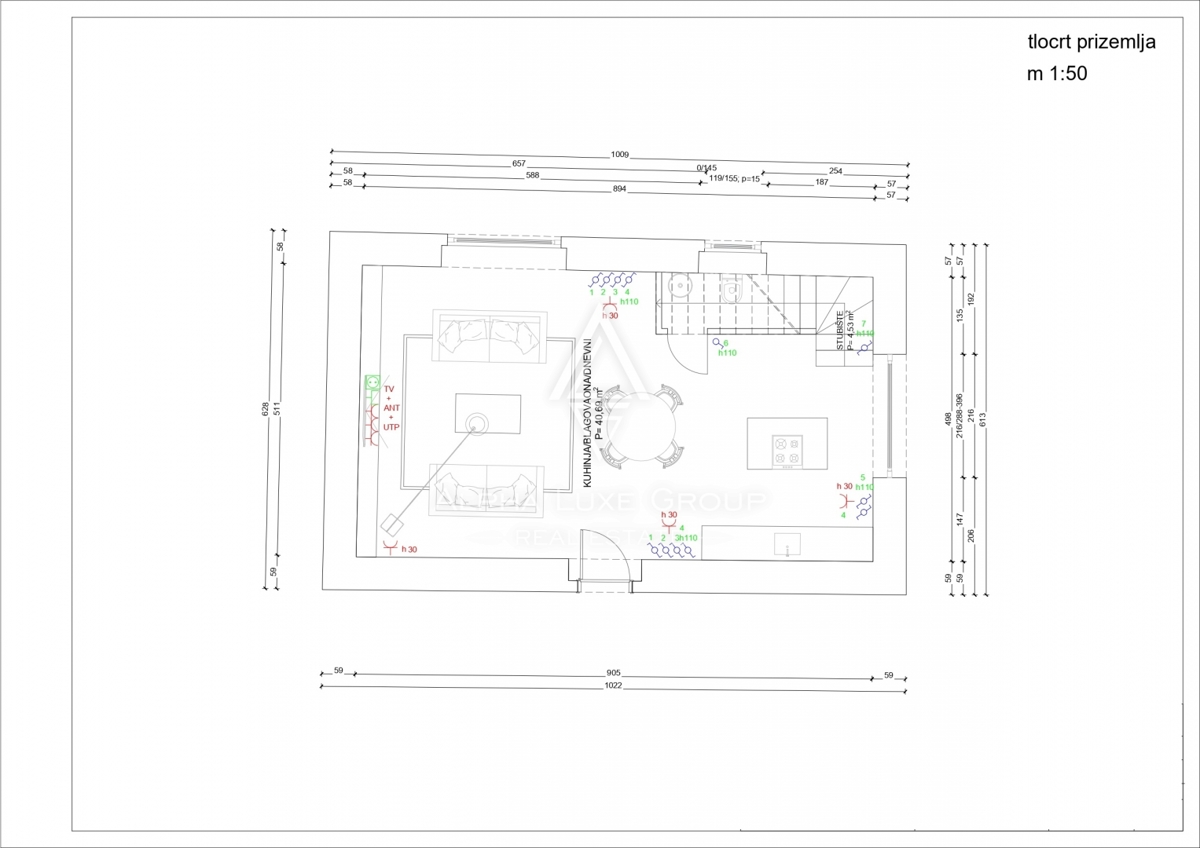 Istra, Poreč – Obnovljena kamnita hiša z vrtom