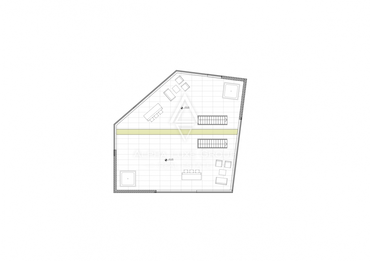 Istra, Poreč – moderen apartma z zasebnim dvoriščem