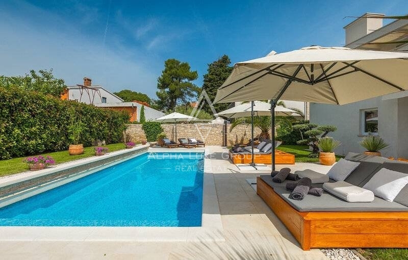 Rovinj, Rovinjsko Selo: Očarljiva vila z bazenom blizu zgodovinskega mesta
