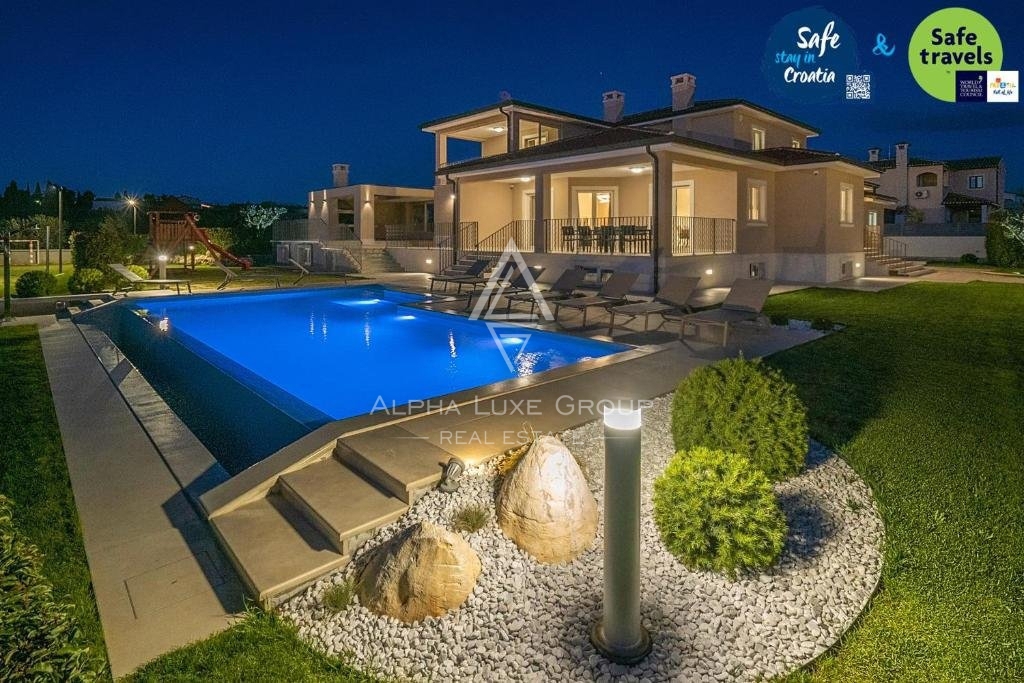 Čudovita luksuzna vila z bazenom, Istra, Kaštelir