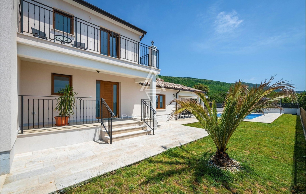 Očarljiva vila z bazenom in pogledom na morje, Istra, Labin