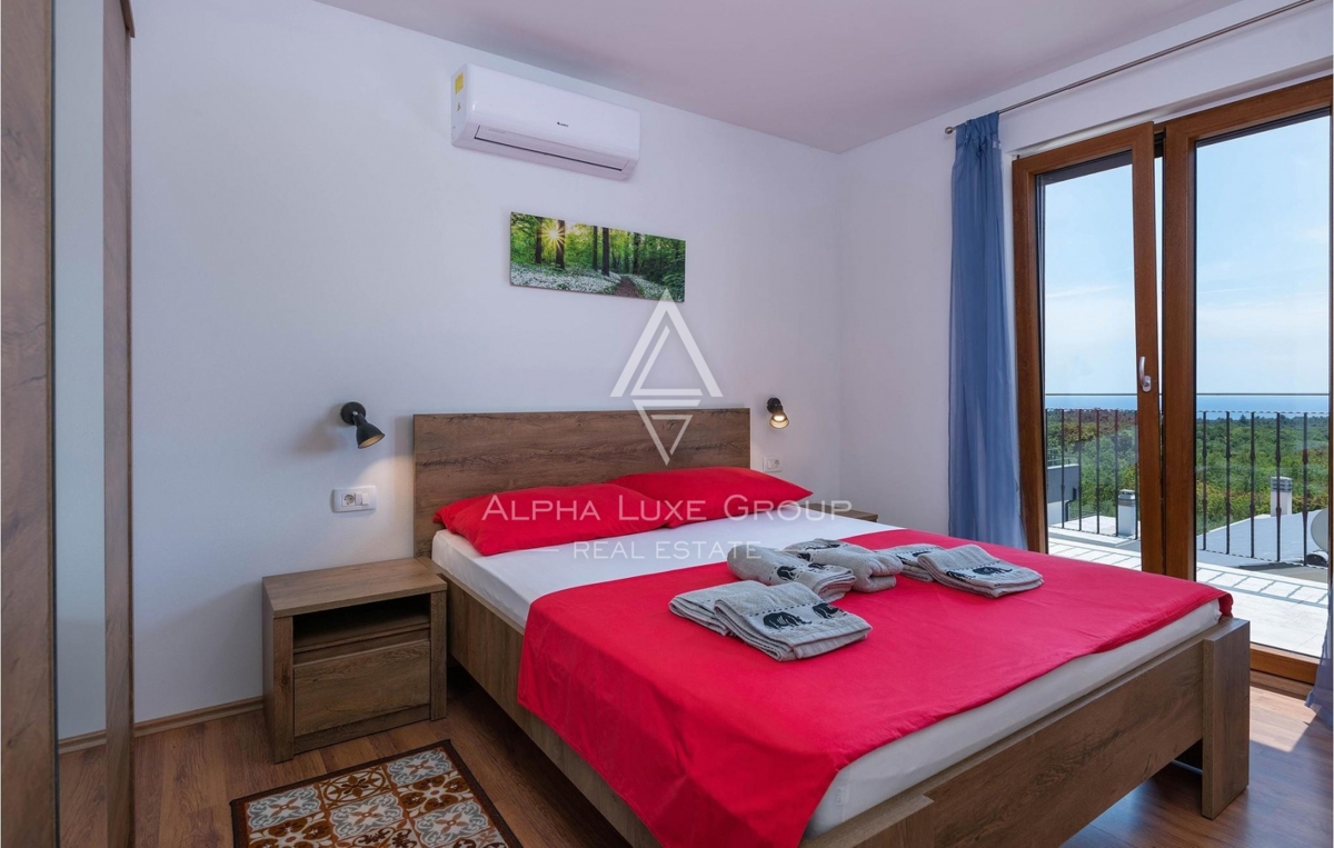 Očarljiva vila z bazenom in pogledom na morje, Istra, Labin