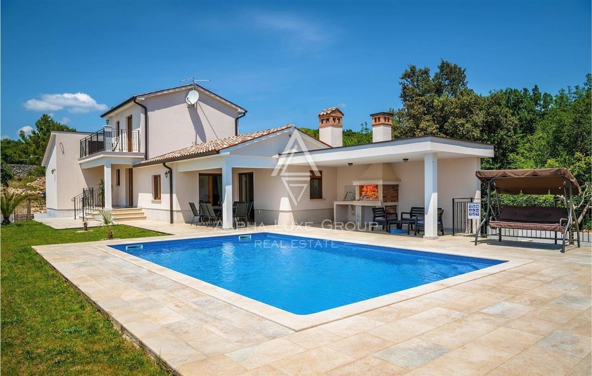 Očarljiva vila z bazenom in pogledom na morje, Istra, Labin