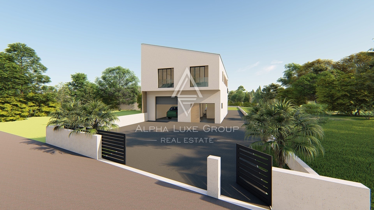ALPHA LUXE GROUP, prodamo moderno hišo, pogled na morje, v bližini Poreča, 5 km od morja