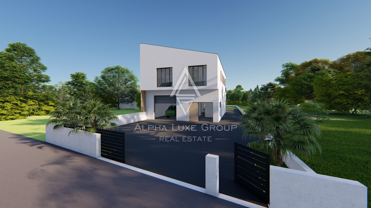 ALPHA LUXE GROUP, prodamo moderno hišo, pogled na morje, v bližini Poreča, 5 km od morja