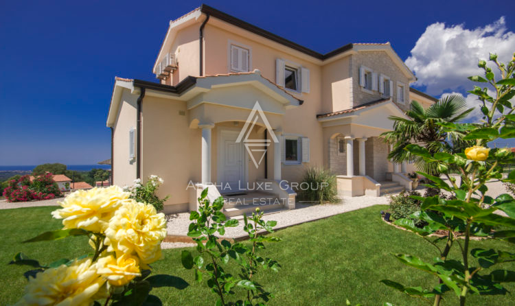 Istra, Poreč: Vila s panoramskim pogledom na morje