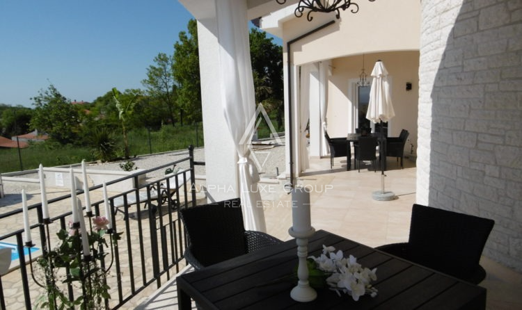 Istra, Poreč: Vila s panoramskim pogledom na morje