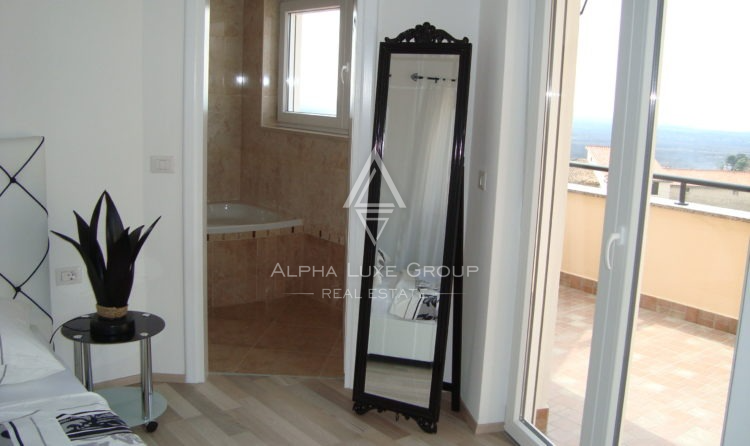 Istra, Poreč: Vila s panoramskim pogledom na morje