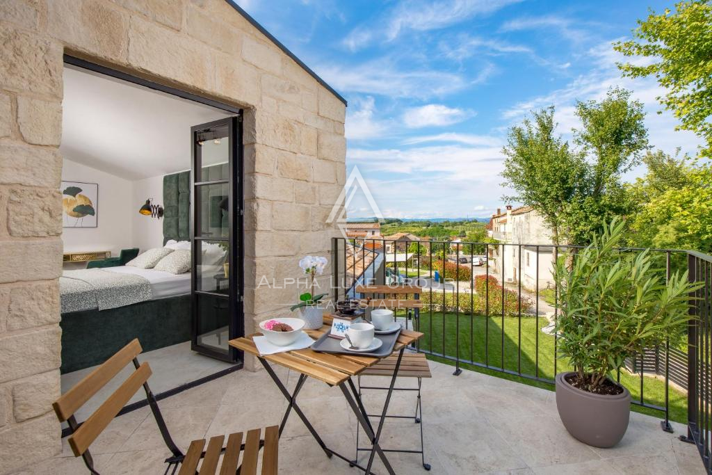 Istra, Motovun: Luksuzna vila z bazenom in pogledom