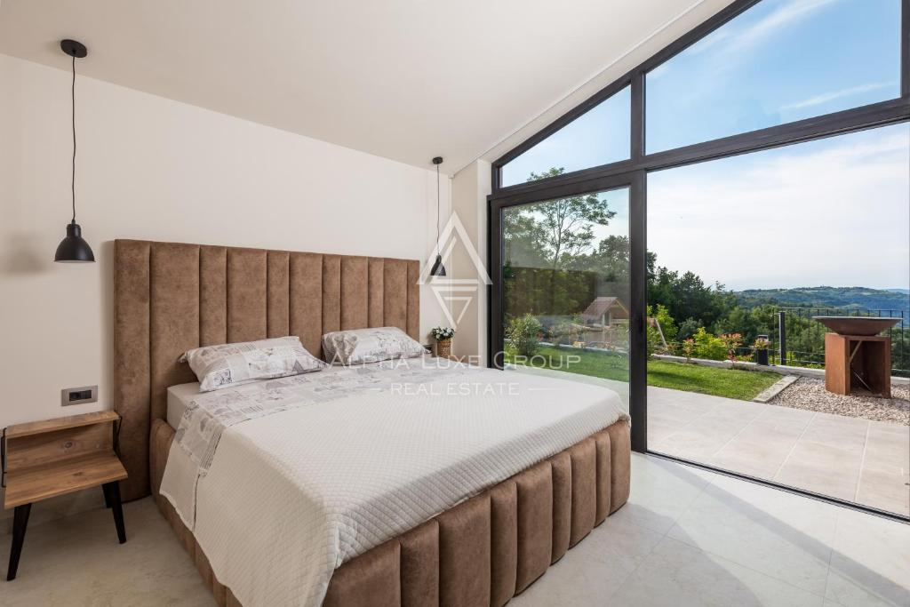 Istra, Motovun: Luksuzna vila z bazenom in pogledom