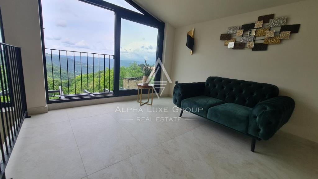 Istra, Motovun: Luksuzna vila z bazenom in pogledom