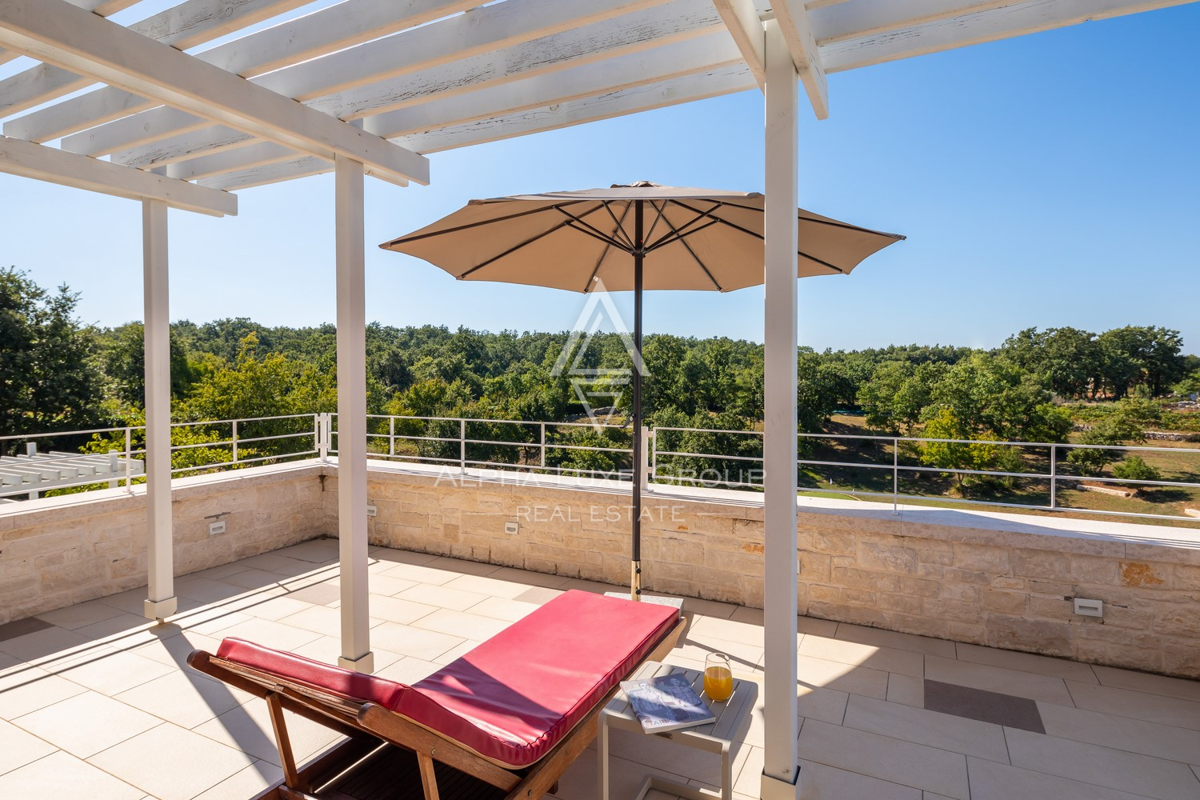 Istra, Svetvinčenat: Elegantna vila z bazenom in vrtom