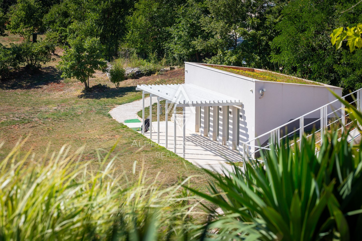 Istra, Svetvinčenat: Elegantna vila z bazenom in vrtom