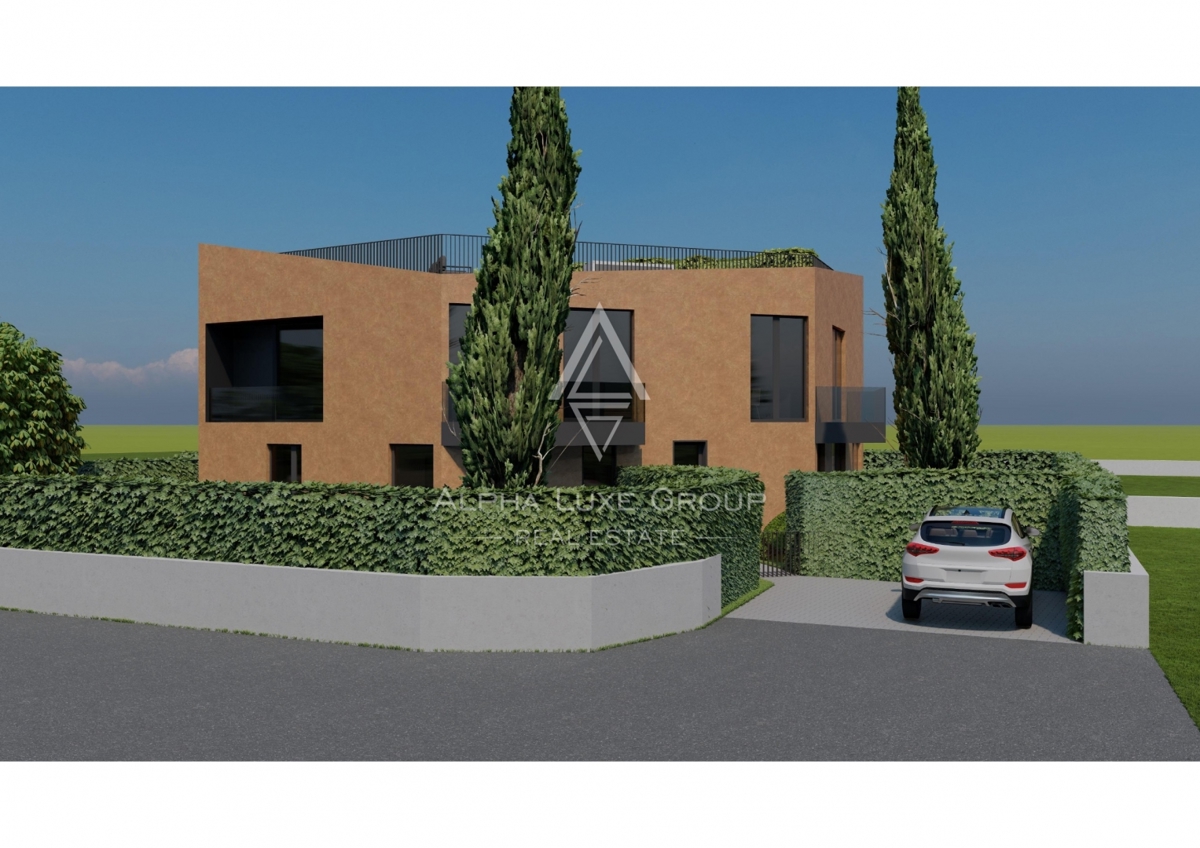 Istra, Poreč – pritlični apartma z vrtom in teraso