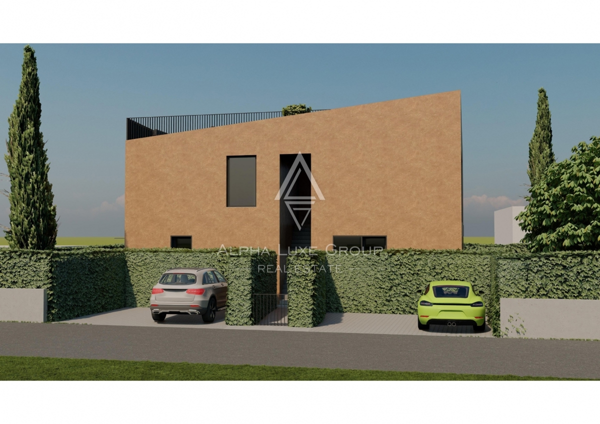 Istra, Poreč – pritlični apartma z vrtom in teraso