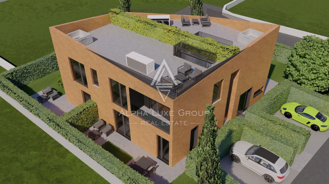 Istra, Poreč – pritlični apartma z vrtom in teraso