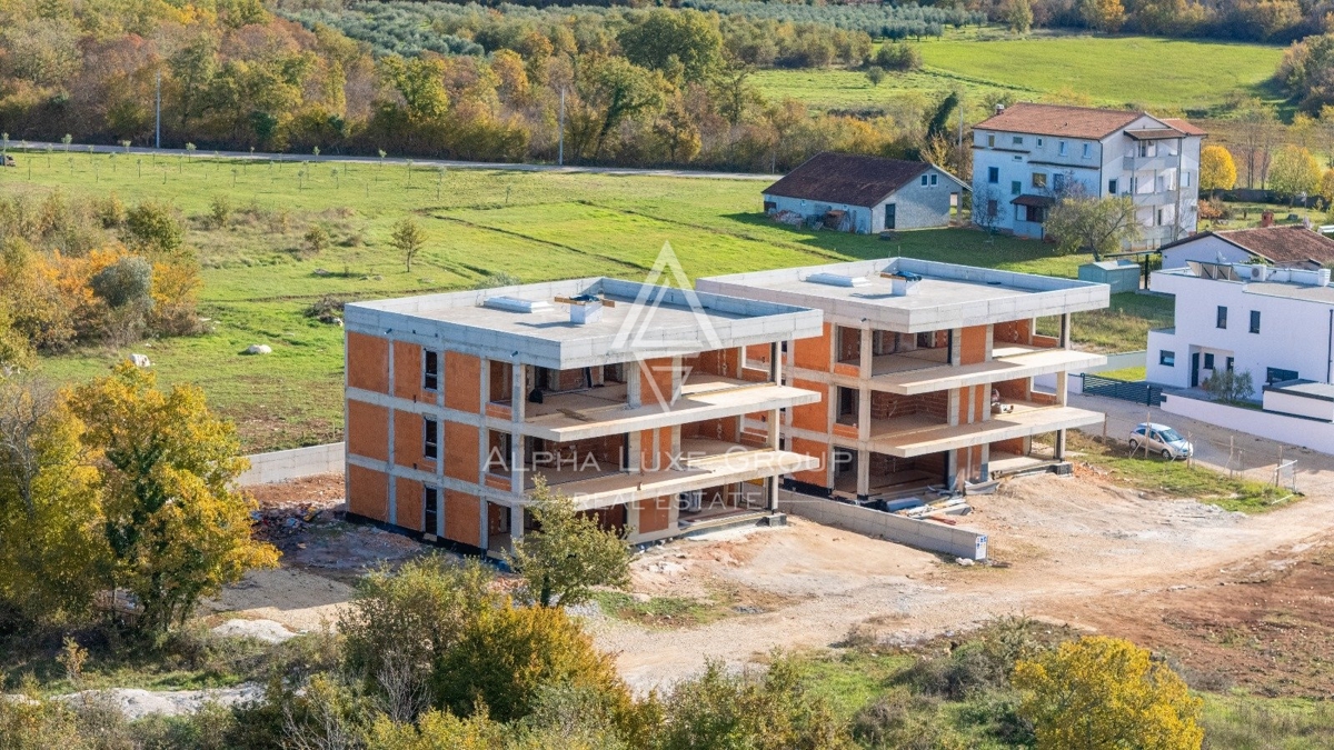 Istra, Poreč – Sodobno stanovanje v prvem nadstropju, 3 km od centra mesta, v gradnji