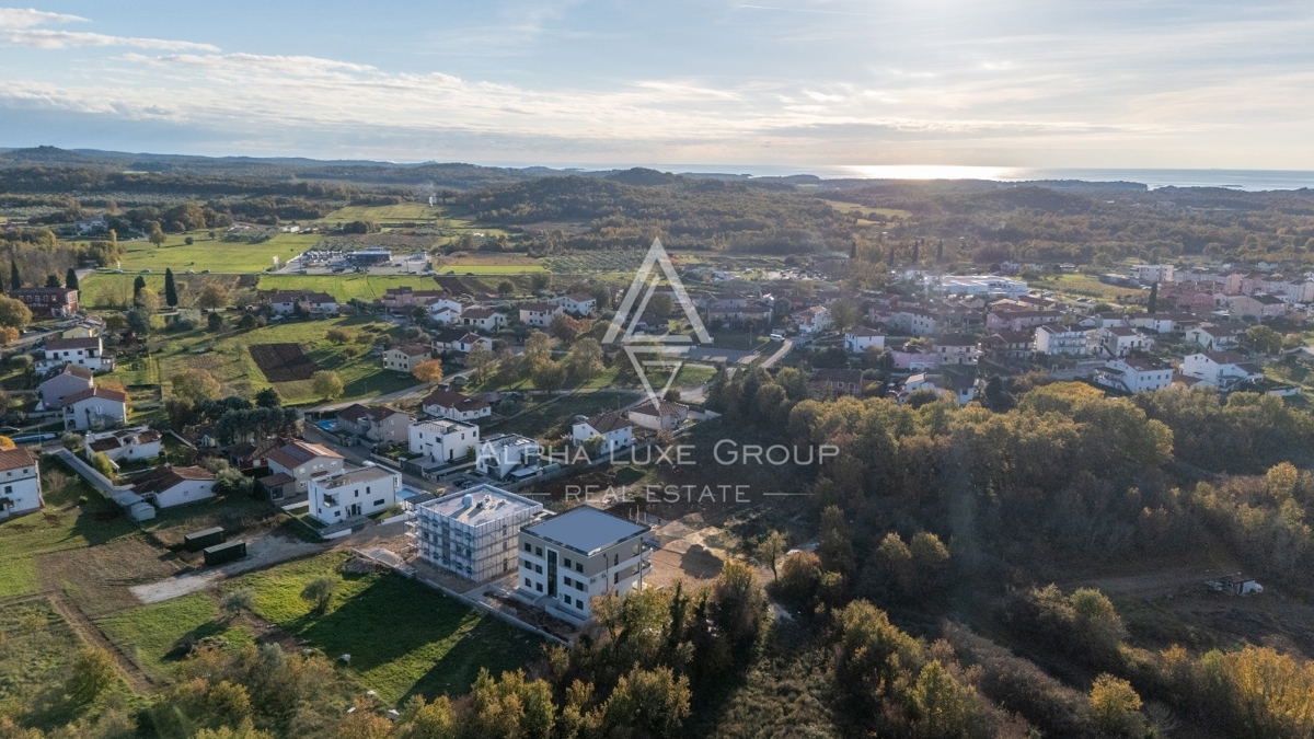 Istra, Poreč – Sodobno stanovanje v prvem nadstropju, 3 km od centra mesta, v gradnji