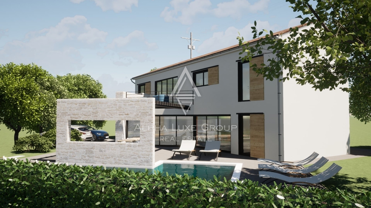 Vrsar: Elegantna nova vila z bazenom