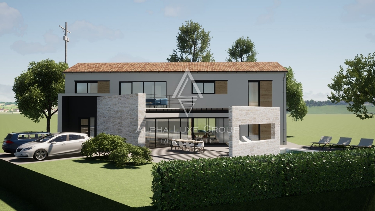 Vrsar: Elegantna nova vila z bazenom