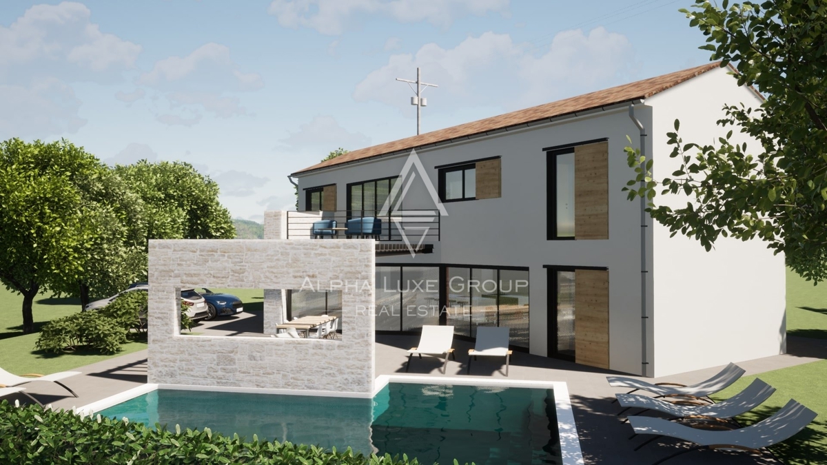 Vrsar: Elegantna nova vila z bazenom