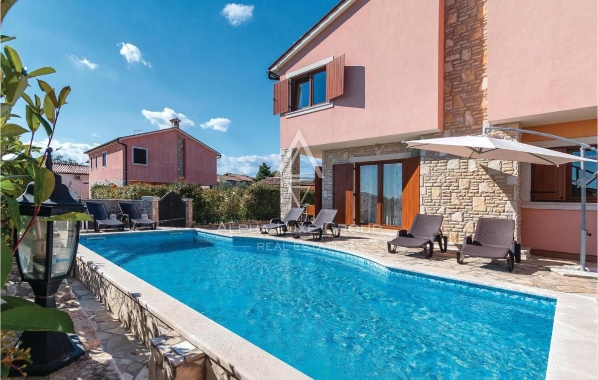 Čudovita vila z bazenom, Istra, Barban