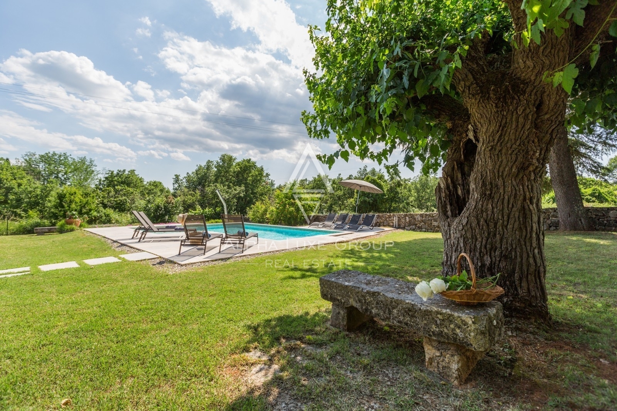Istra, Poreč, Prenovljena vila z bazenom in vrtom