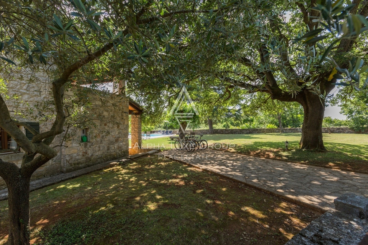 Istra, Poreč, Prenovljena vila z bazenom in vrtom