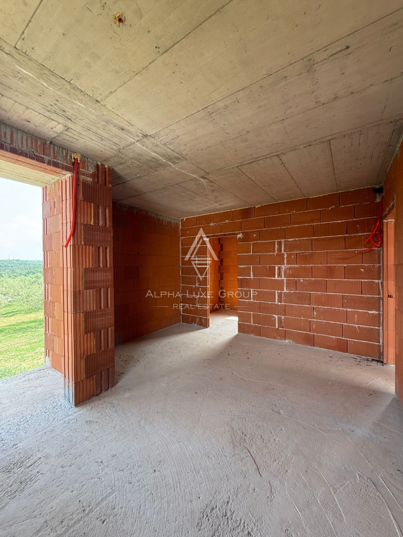 Marija na Krasu, Istra: Hiša s pogledom na morje
