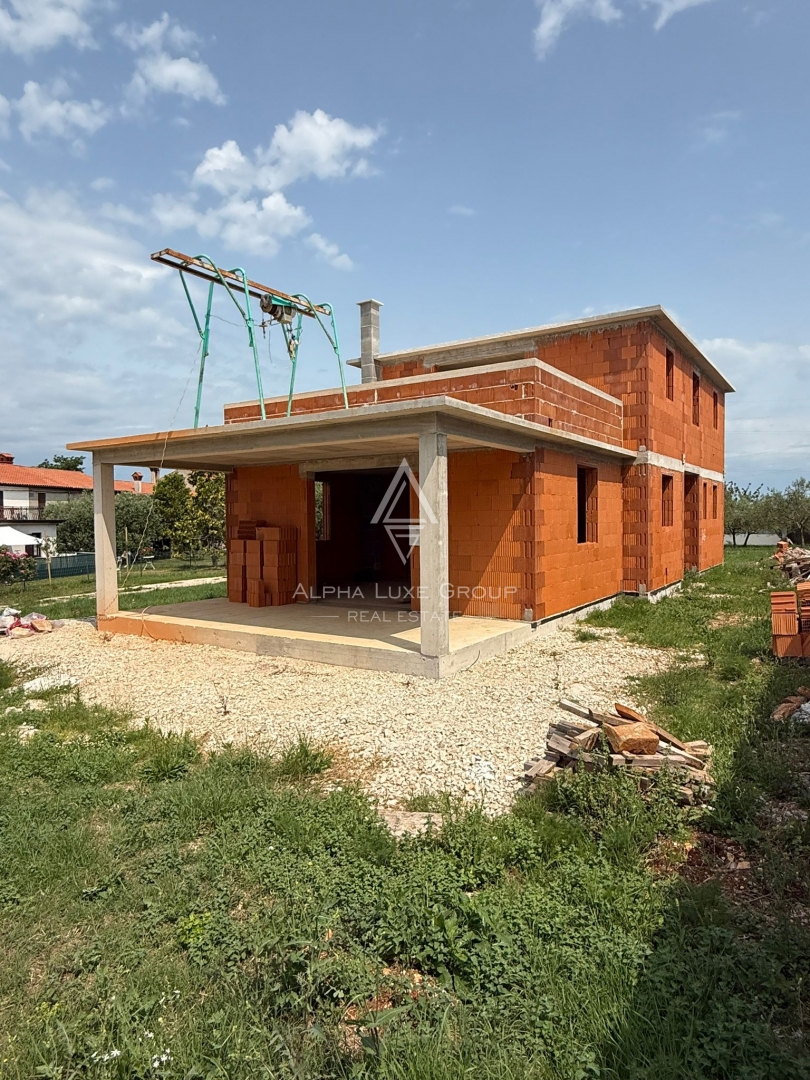Marija na Krasu, Istra: Hiša s pogledom na morje