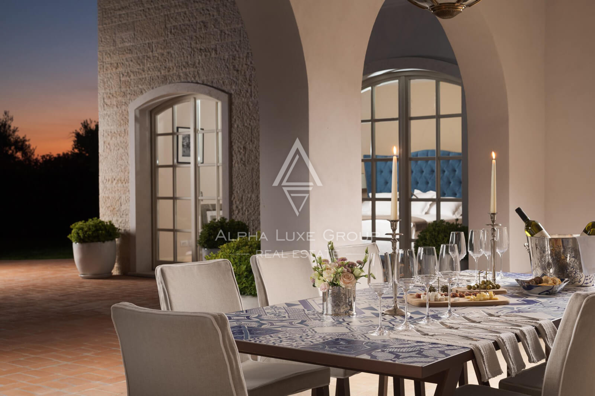 Poreč, Istra: Elegantna vila z morjem in vinogradi