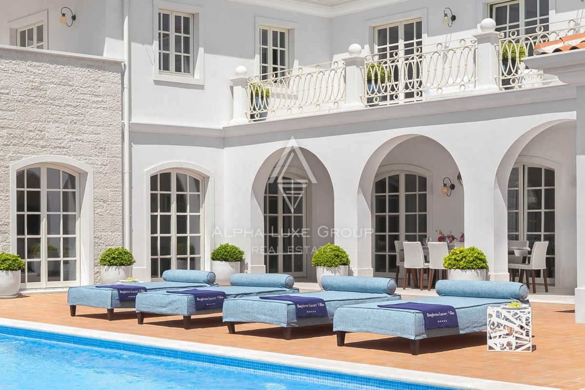 Poreč, Istra: Elegantna vila z morjem in vinogradi
