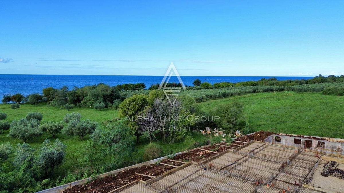 Istra, Savudrija: Moderne hiše ob morju z razgledom