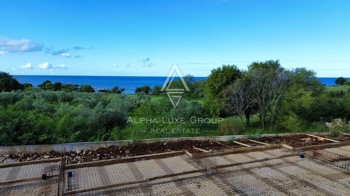 Istra, Savudrija: Moderne hiše ob morju z razgledom