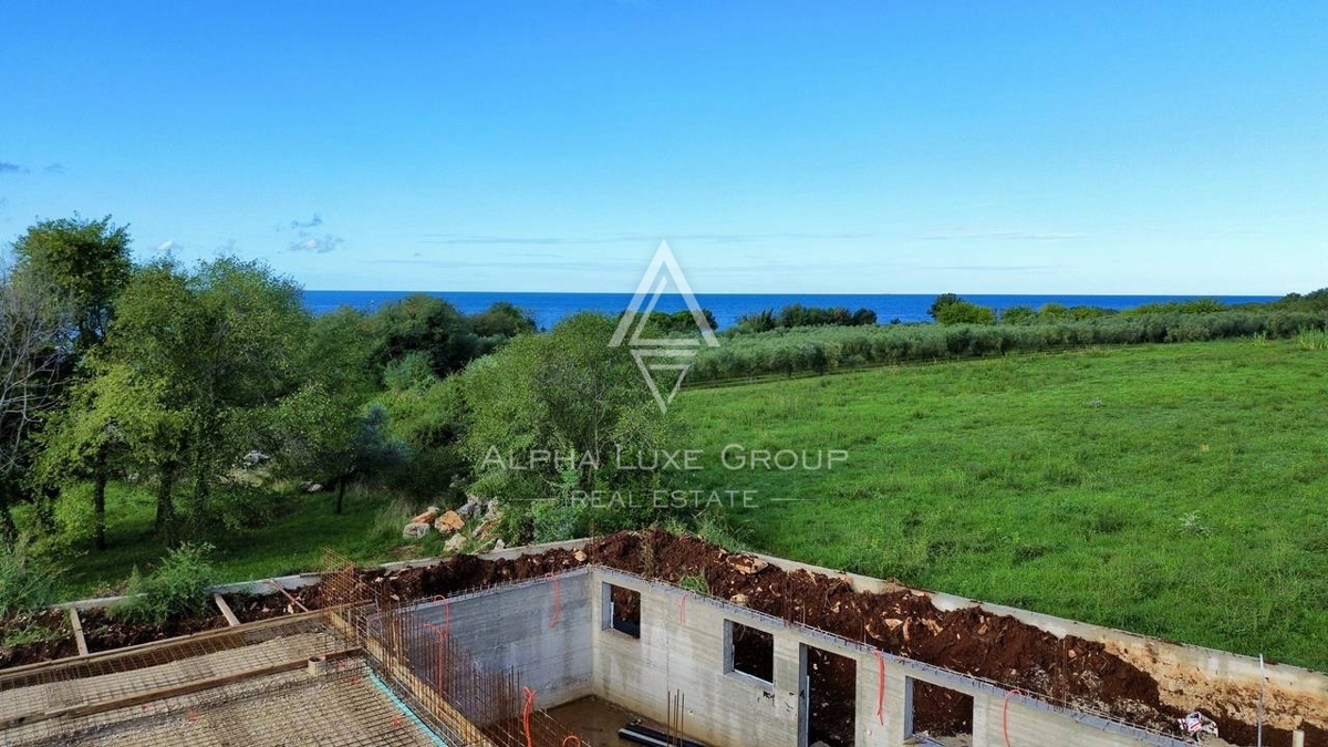 Istra, Savudrija: Moderne hiše ob morju z razgledom