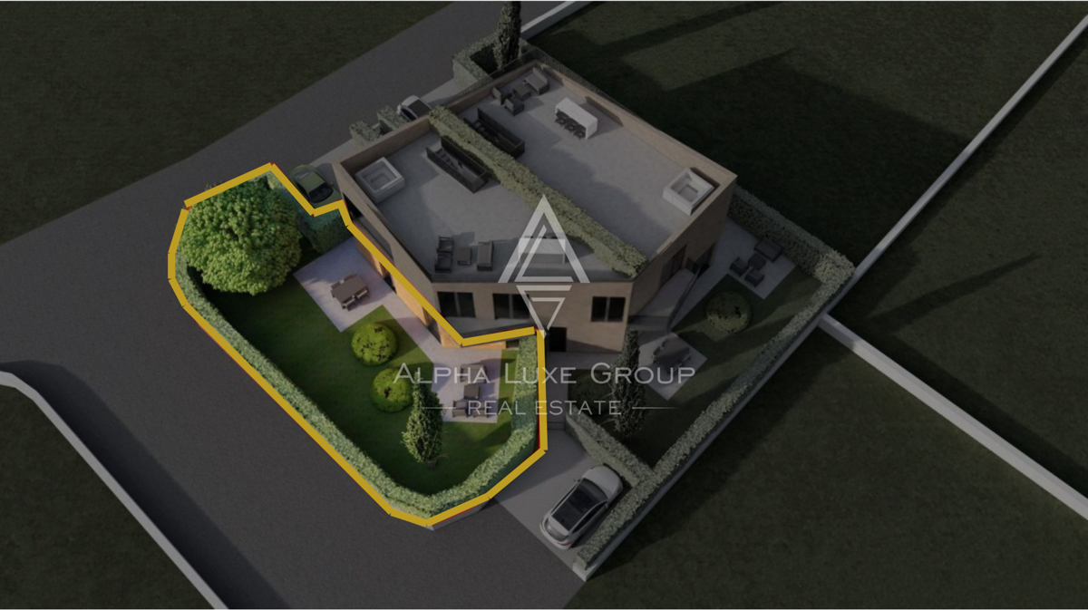 Istra, Poreč – pritlični apartma z dvoriščem