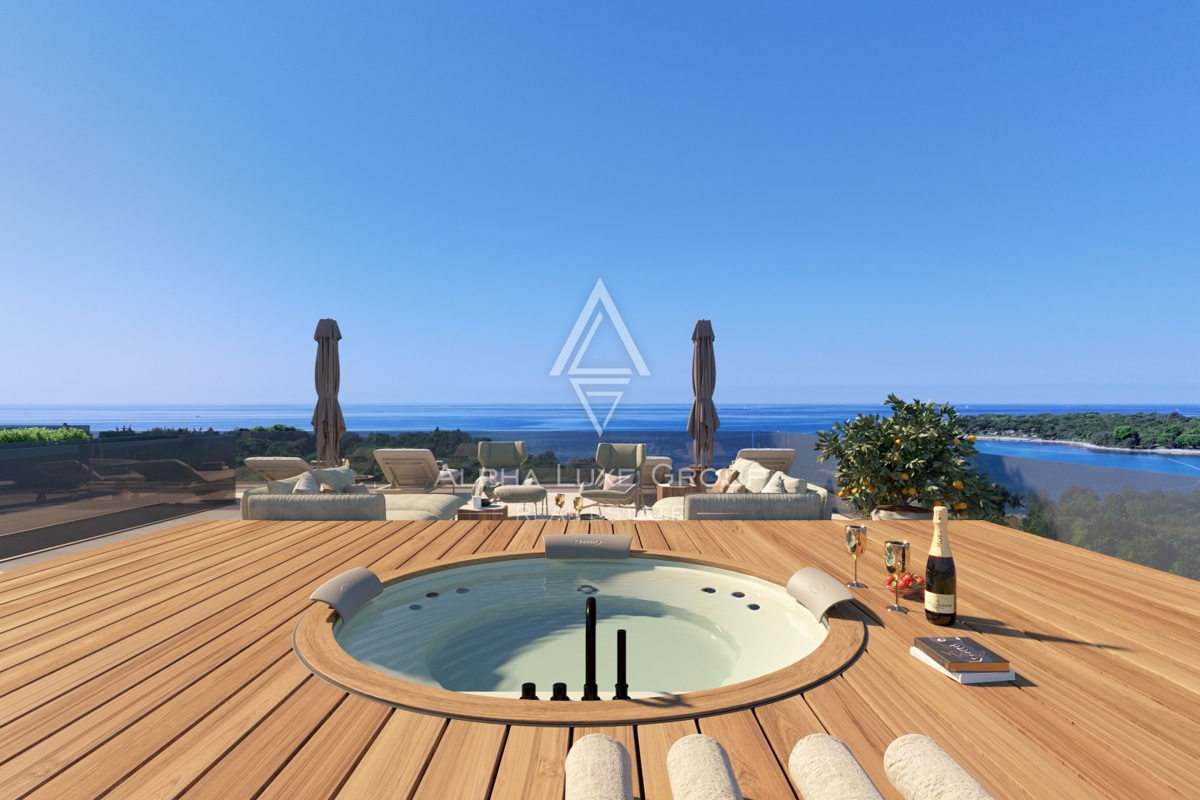 Istra, Poreč – Prestižen penthouse blizu morja